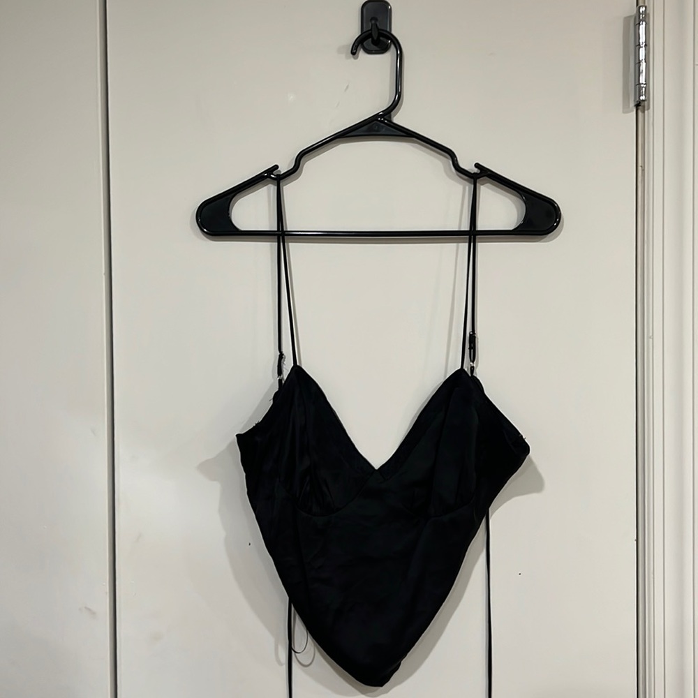 Black Handkerchief Top